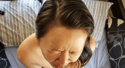 Asian gf facial