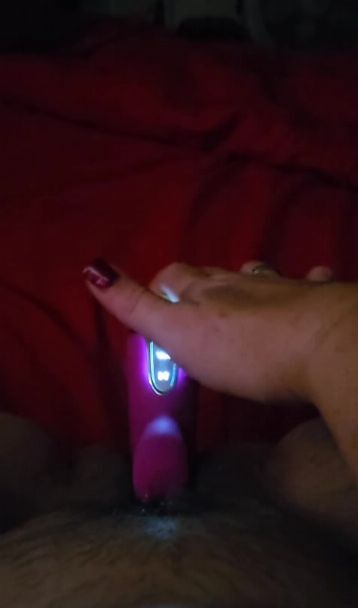 Wife playing