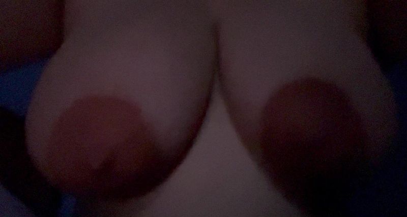 Cum on my tits