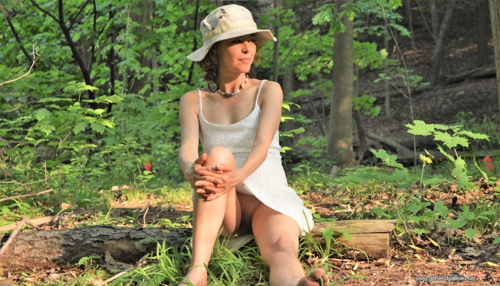 Wife loves gets naked outdoors
