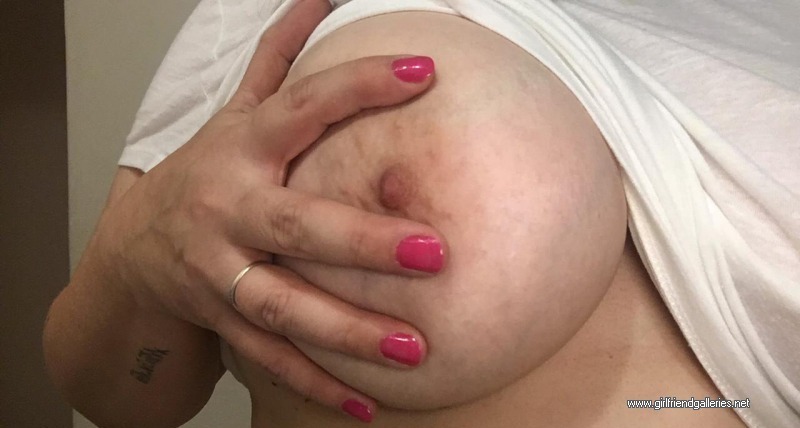 My slutty wife showing off